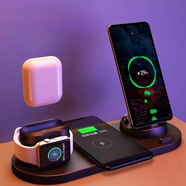 6 in 1 charging pad